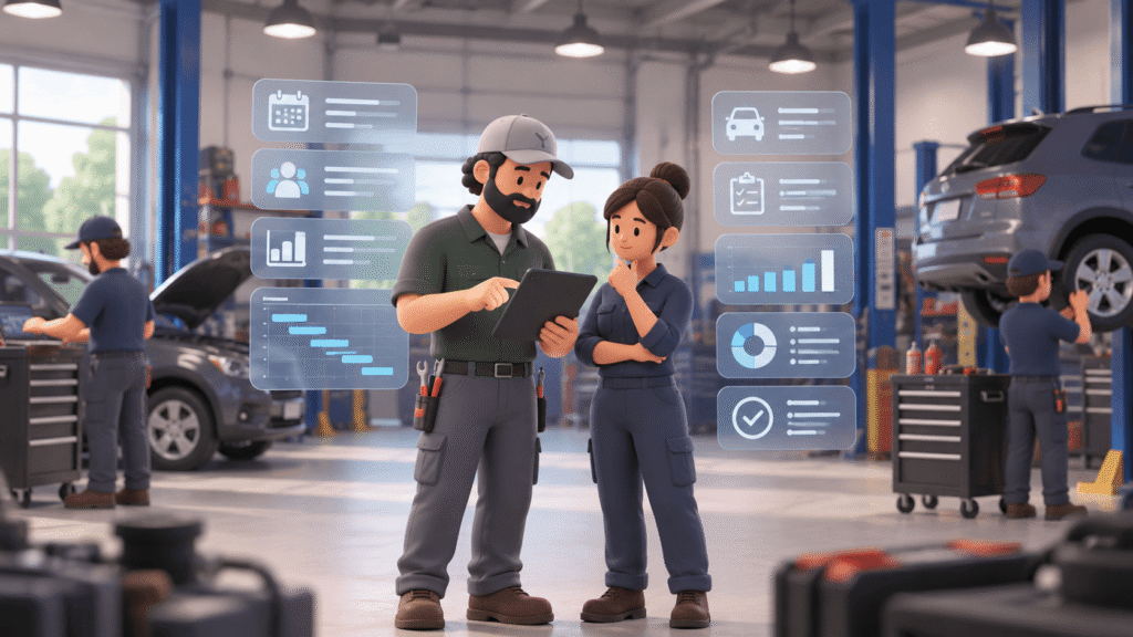 how long to implement shop management software