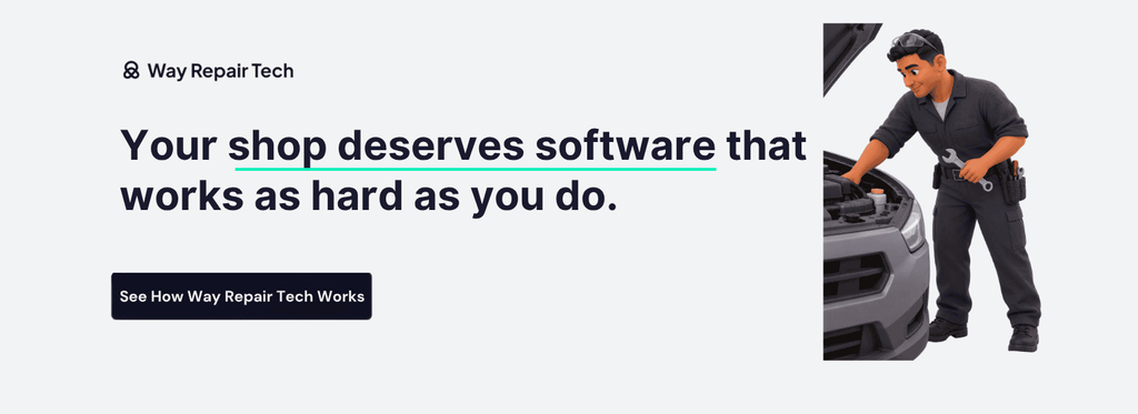 shop management software way repair tech