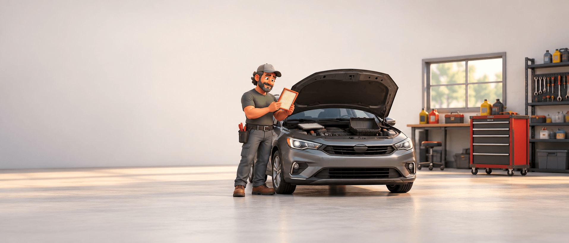 How to change car air filter